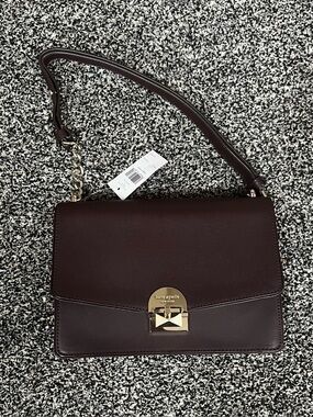Kate Spade Neve Medium Convertible Flap Shoulder Bag (NWT) Cherry
